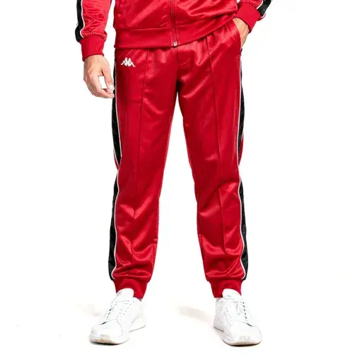 Kappa Muški donji deo trenerke 222 Banda Rastoria Slim, Crveni