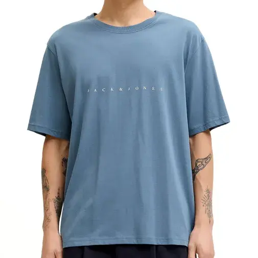 Jack & Jones Muška majica Jjestar Jj Tee Ss Noos, Plava