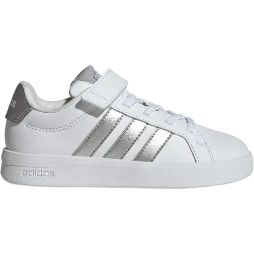 Adidas Patike za devojčice Grand Court 3.0 El C Ftwwht/Silvmt/Silvmt, Bele