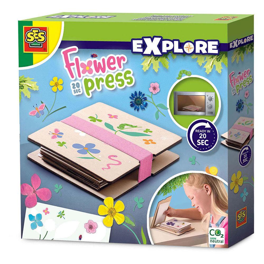 SES Creative Set igračaka za decu Presovanje cveća