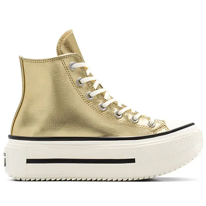 Converse Ženske patike All Star Lift Double Stack, Zlatne
