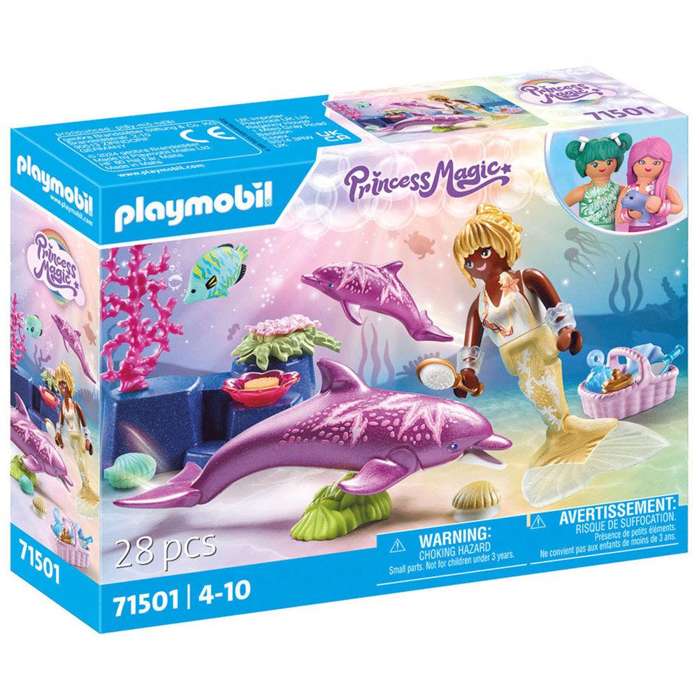 Playmobil Princess Magic Sirena sa delfinima, 28 delova
