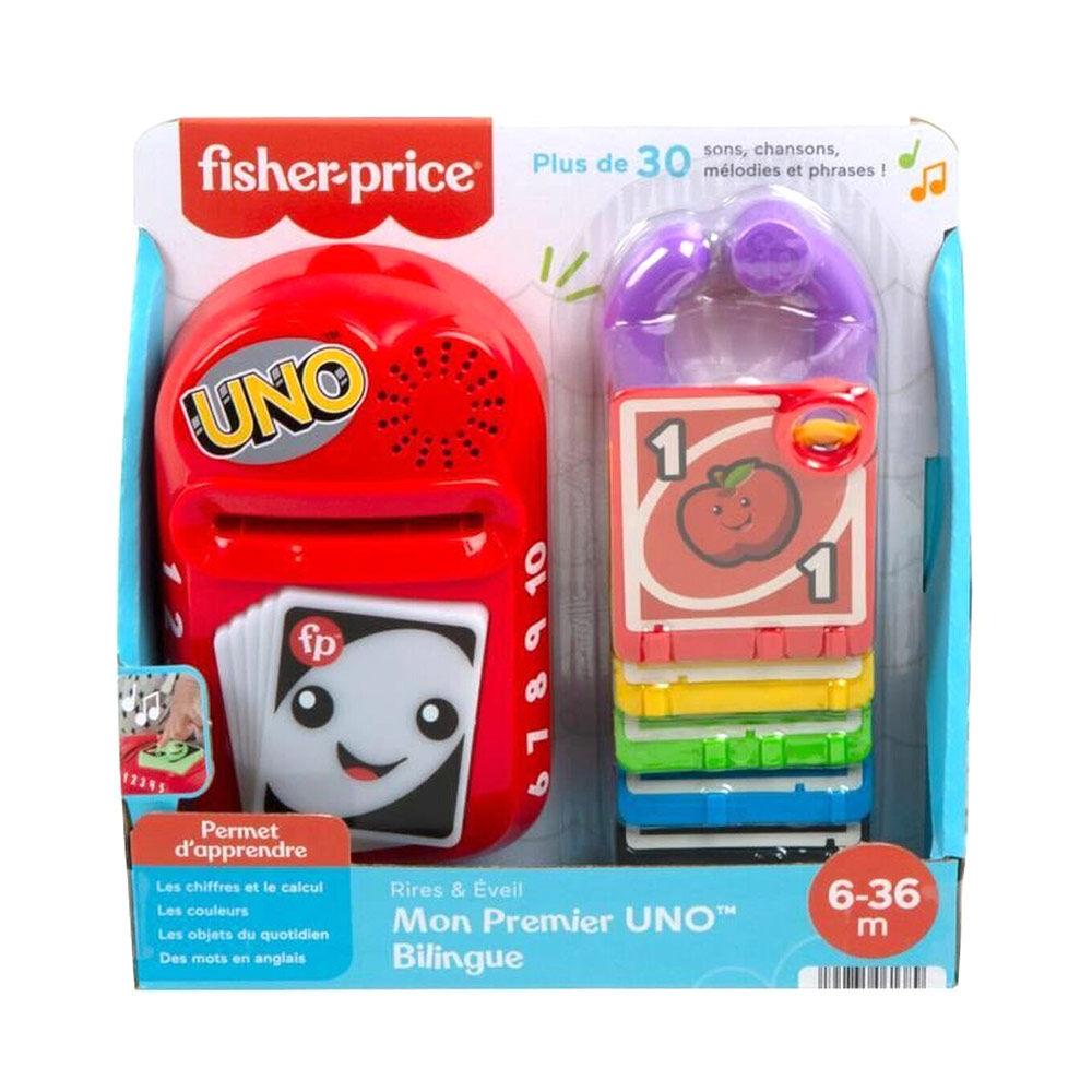 Fisher-Price Muzička igračka Uno karte na francuskom