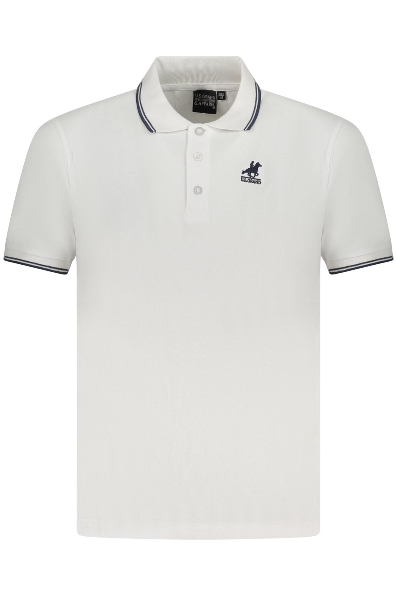 U.S. Grand polo Muška polo majica AU02659_BI6BIANC, Bela