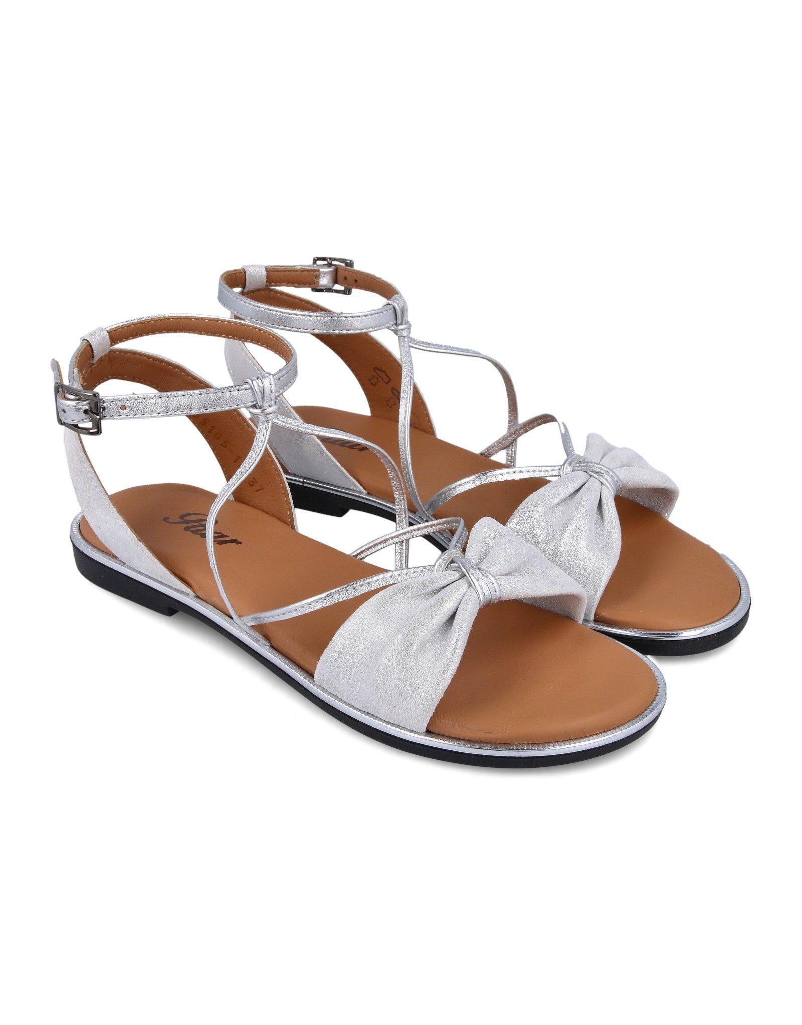 Paar Ženske sandale 55105-16, Srebrne boje