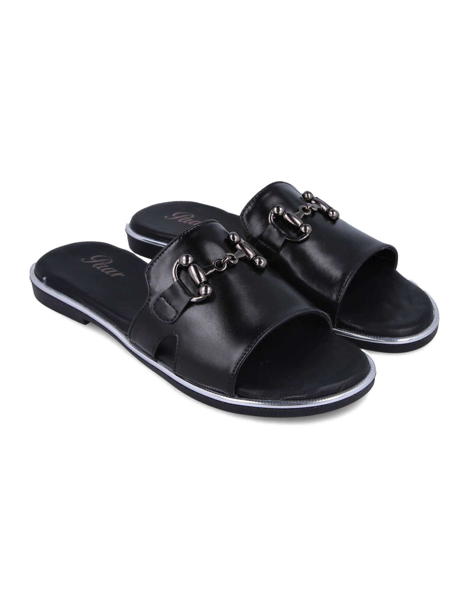 Paar Ženske papuče 55104-1, Crne