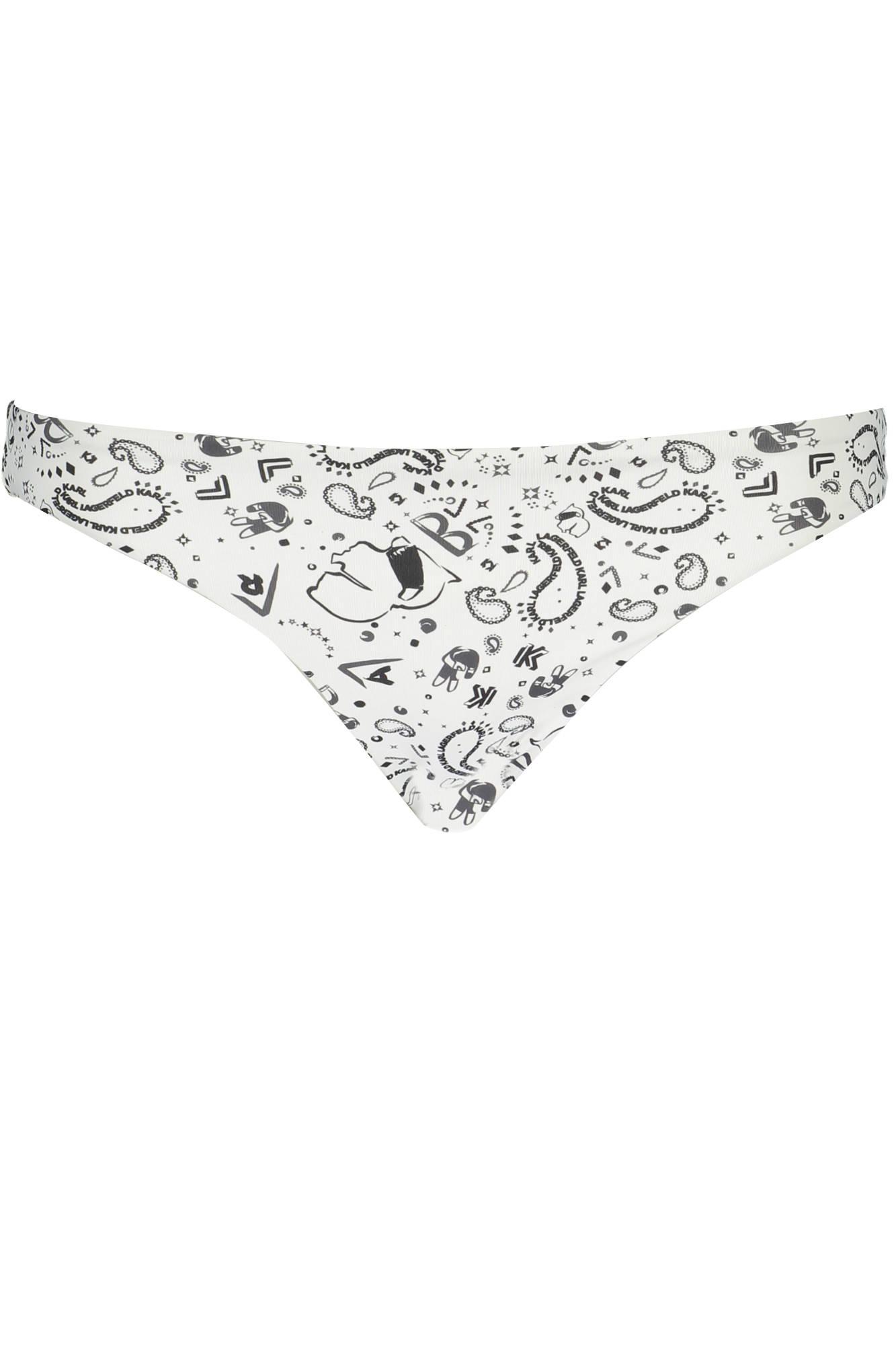 Karl Lagerfeld Ženski donji deo kupaćeg KL21WBT21_BIANCO_WHITE, Beli