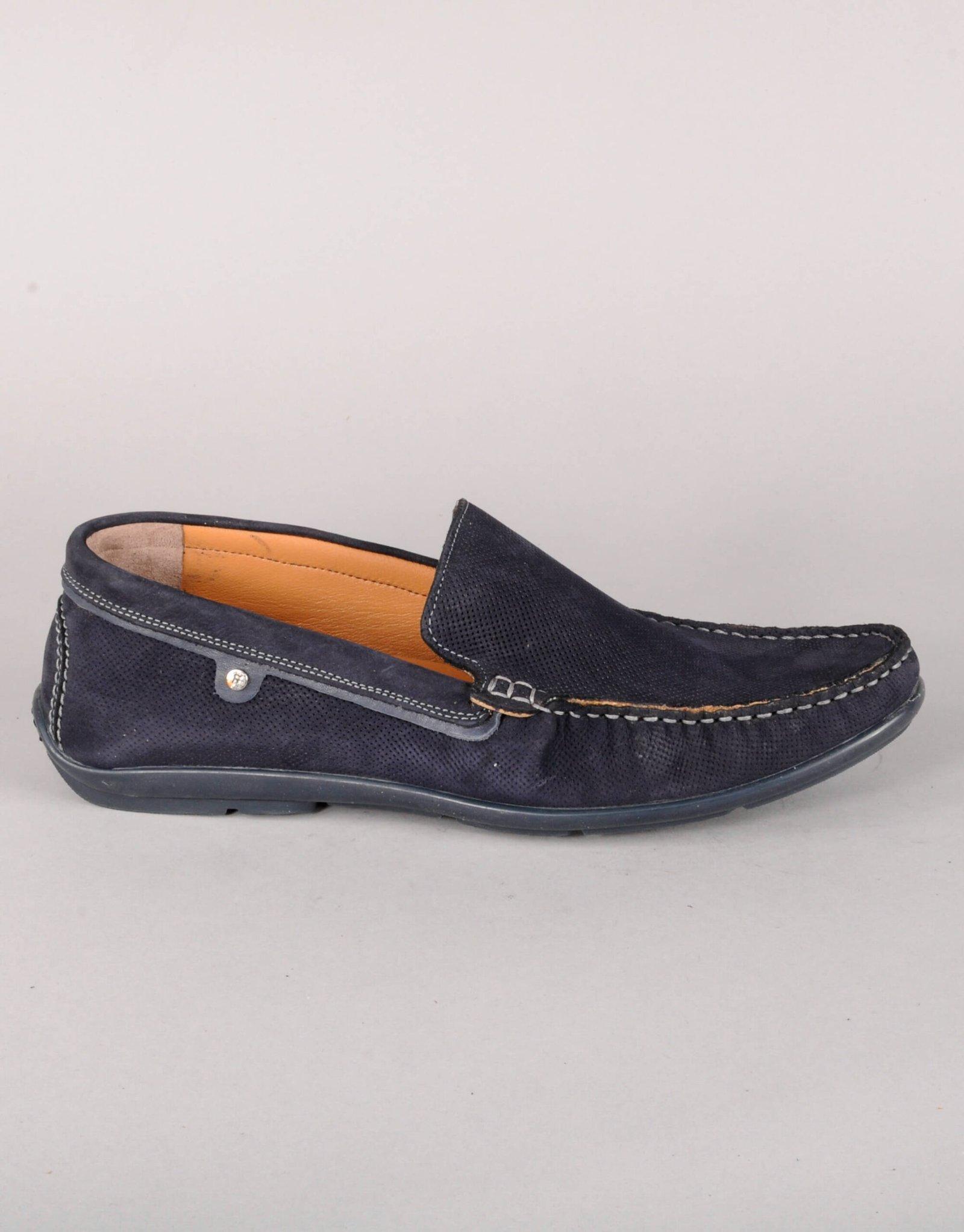 Florida Muške kožne mokasine 4700, Teget