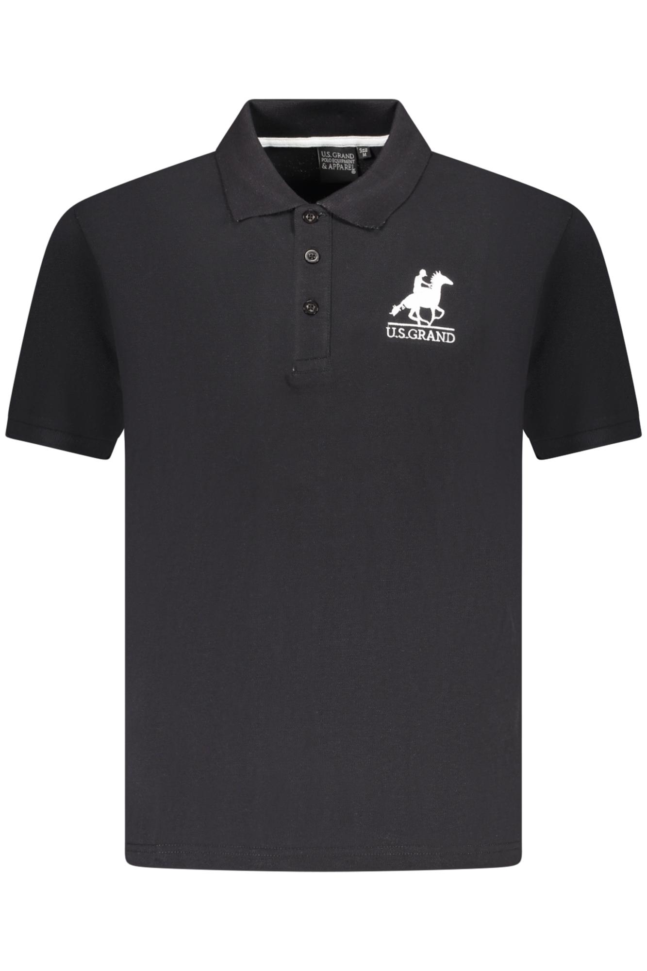 U.S. Grand polo Muška polo majica AU02662_NE23NERO, Crna