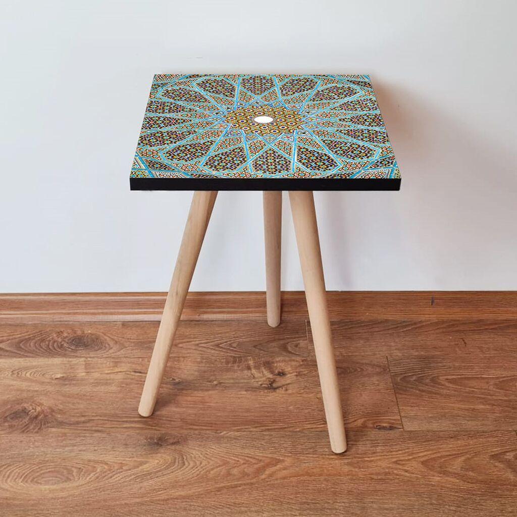 Hanah Home Klub sto Shp340, 35x42x35 cm, Šareni