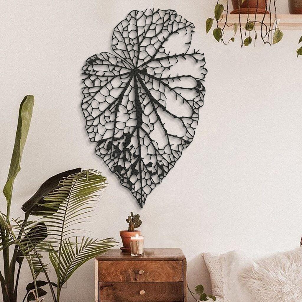 Wallity Zidna dekoracija Autumn - APT319LS, 59 x 94 cm,  Crna
