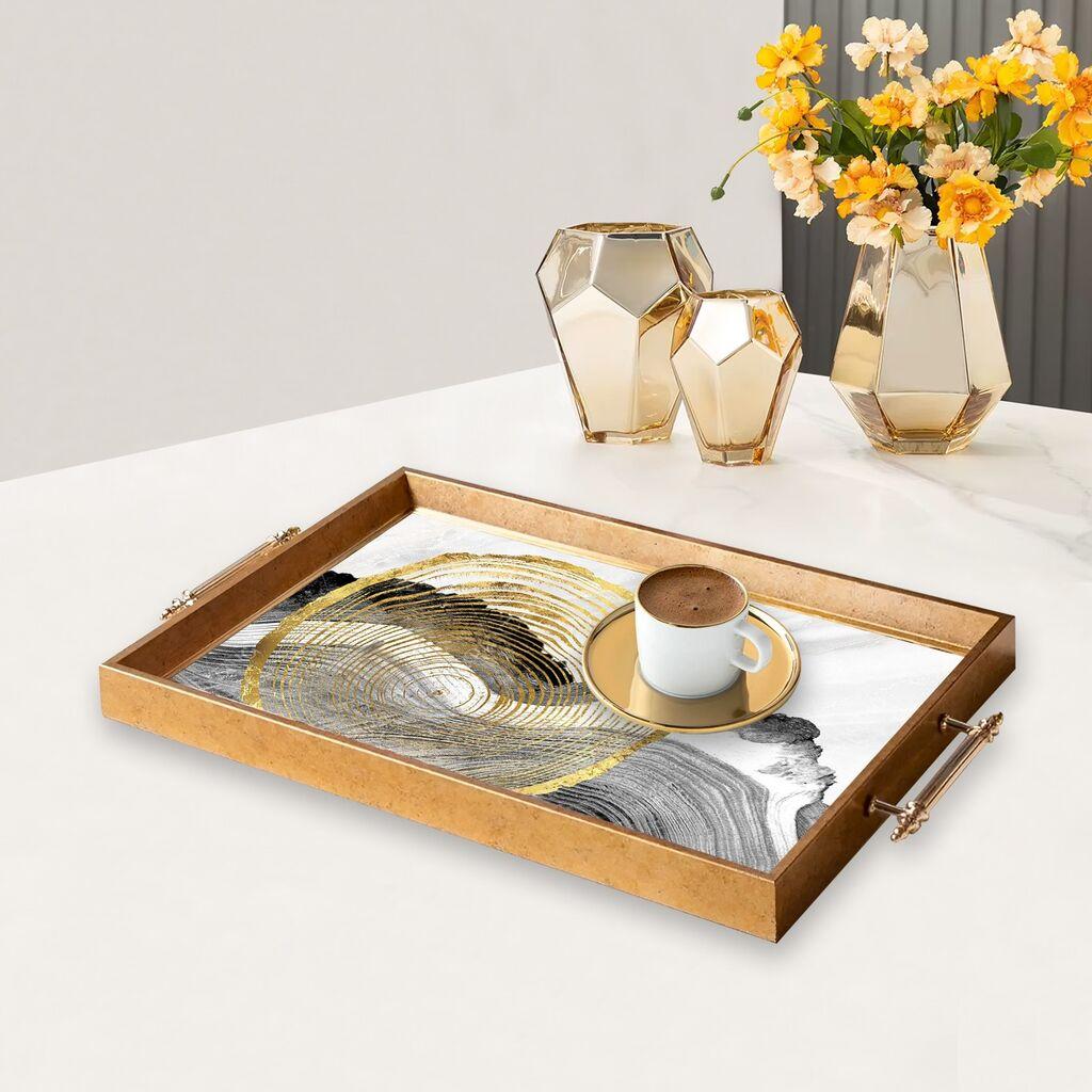 Aberto Design Poslužavnik TPEA9820 50 x 29 x 3.5 cm, Šareni