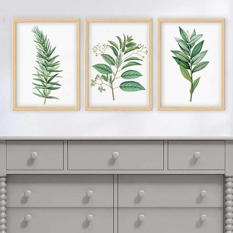 Wallity Uramljena slika 3NTC_501923_5575, 55x75 cm, 3 dela