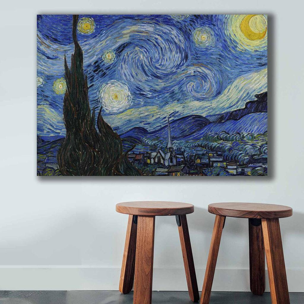 Wallity 70100VANGOGH074 Dekorativna slika, 70x100cm