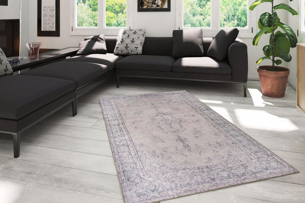Conceptum Hypnose Tepih Dorian-AL 128, 75x230 cm, Svetlosivi