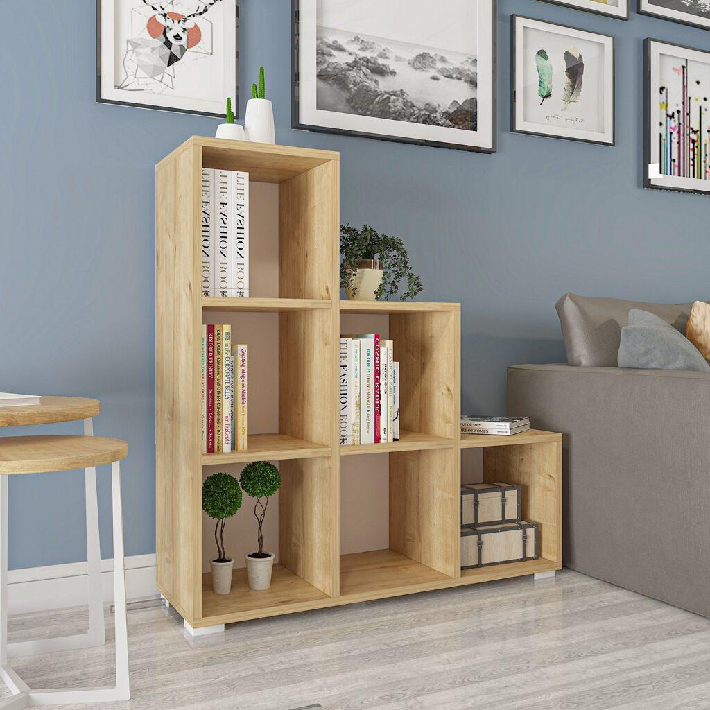 Hanah Home Višenamenski ormar C007, 90x96.6 cm, Boje hrasta