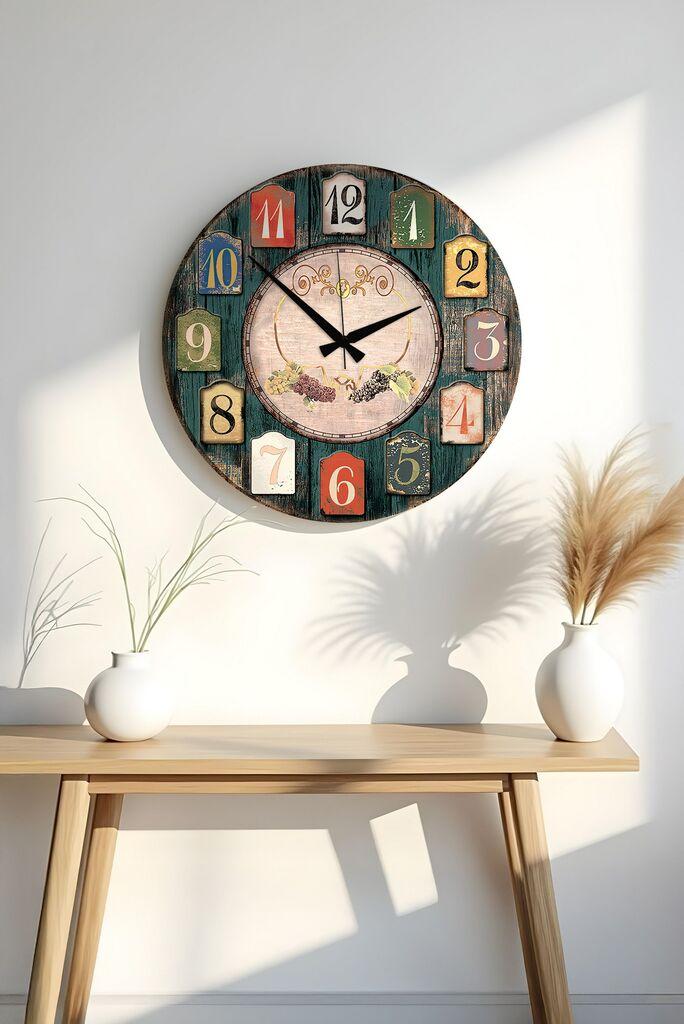 Wallity Dekorativni zidni sat Huhuas00025, 50x50 cm