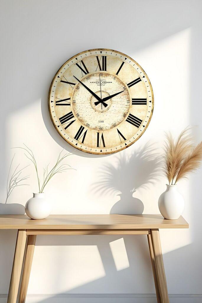 Wallity Dekorativni zidni sat Huhuas00004, 50x50 cm