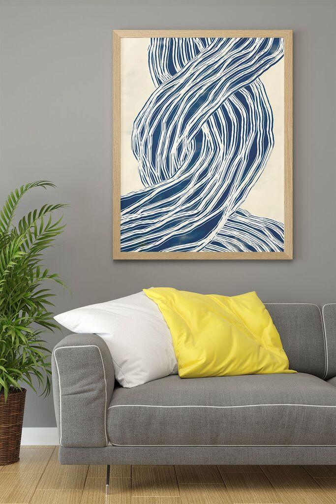 Wallity Uramljena slika Lmnmdl15, 33x48 cm