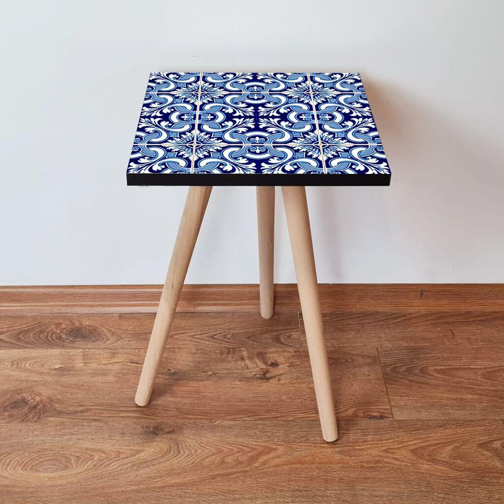 Hanah Home Klub sto Shp31, 35x42x35 cm, Plavi