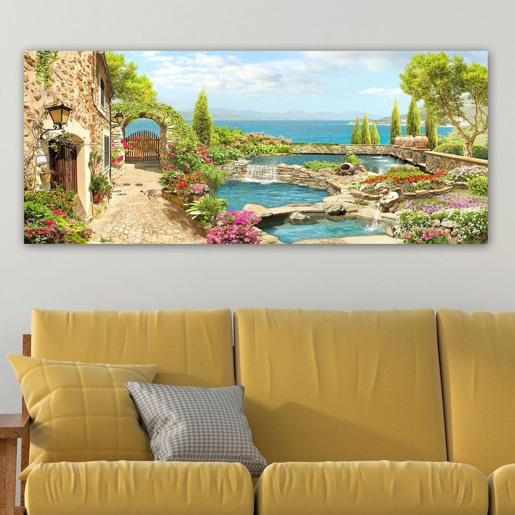 Wallity Slika na platnu 50x120cm