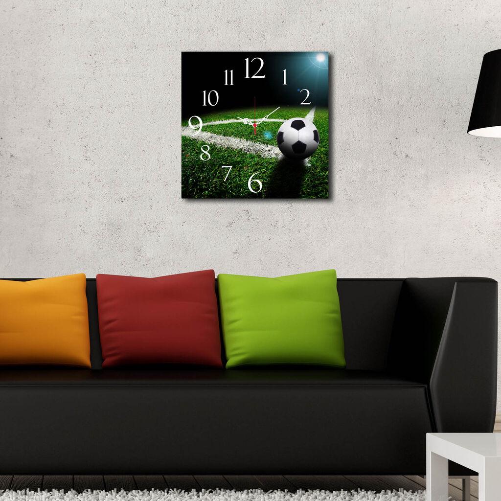 Wallity MDF Zidni sat 40x40cm Šareni