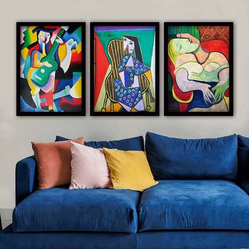 Wallity Uramljena slika 3SC_UNPP13_5575, 55x75 cm, 3 dela