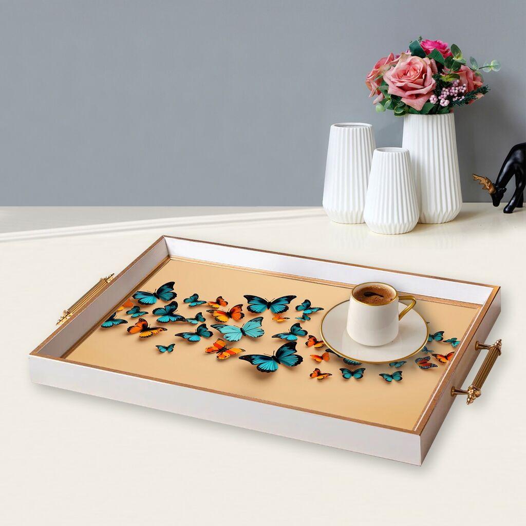 Aberto Design Poslužavnik TPB9933 50 x 29 x 3.5 cm, Šareni