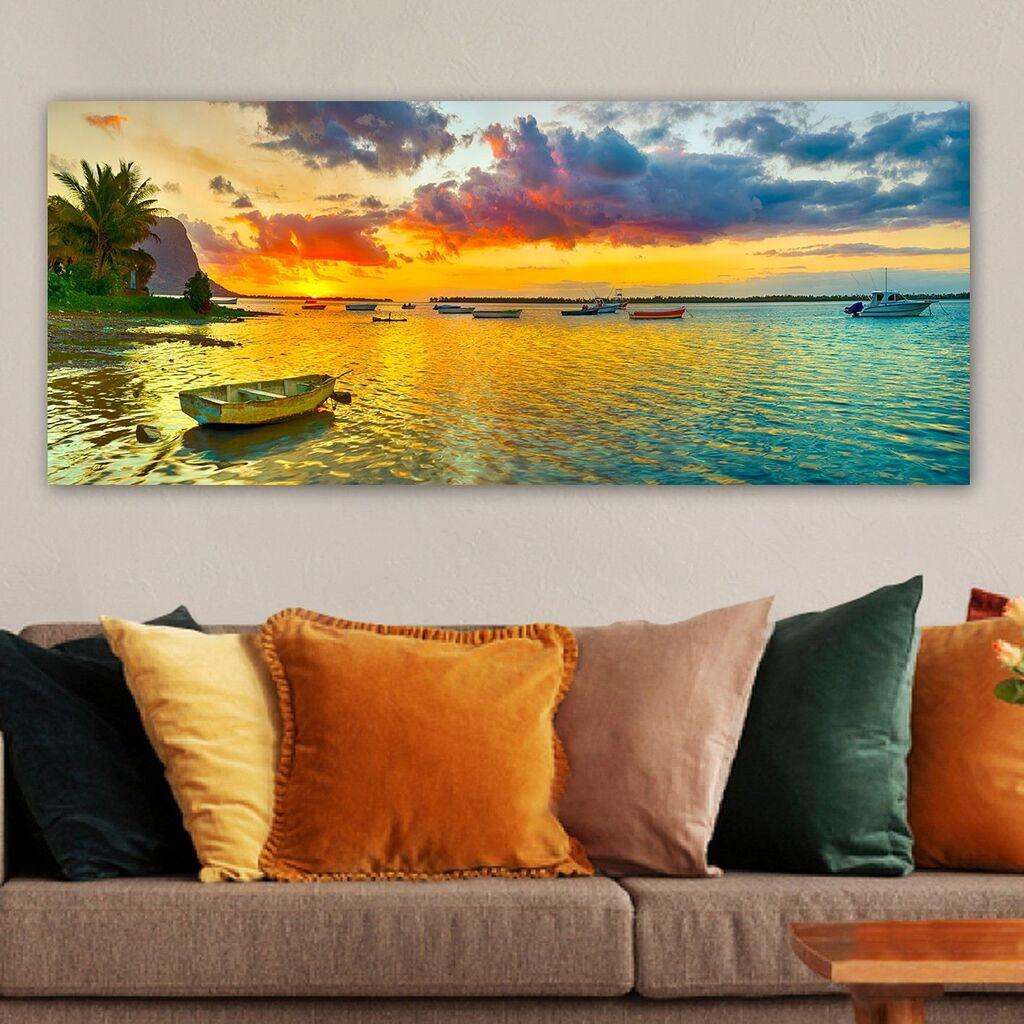 Wallity Slika na platnu 50x120cm