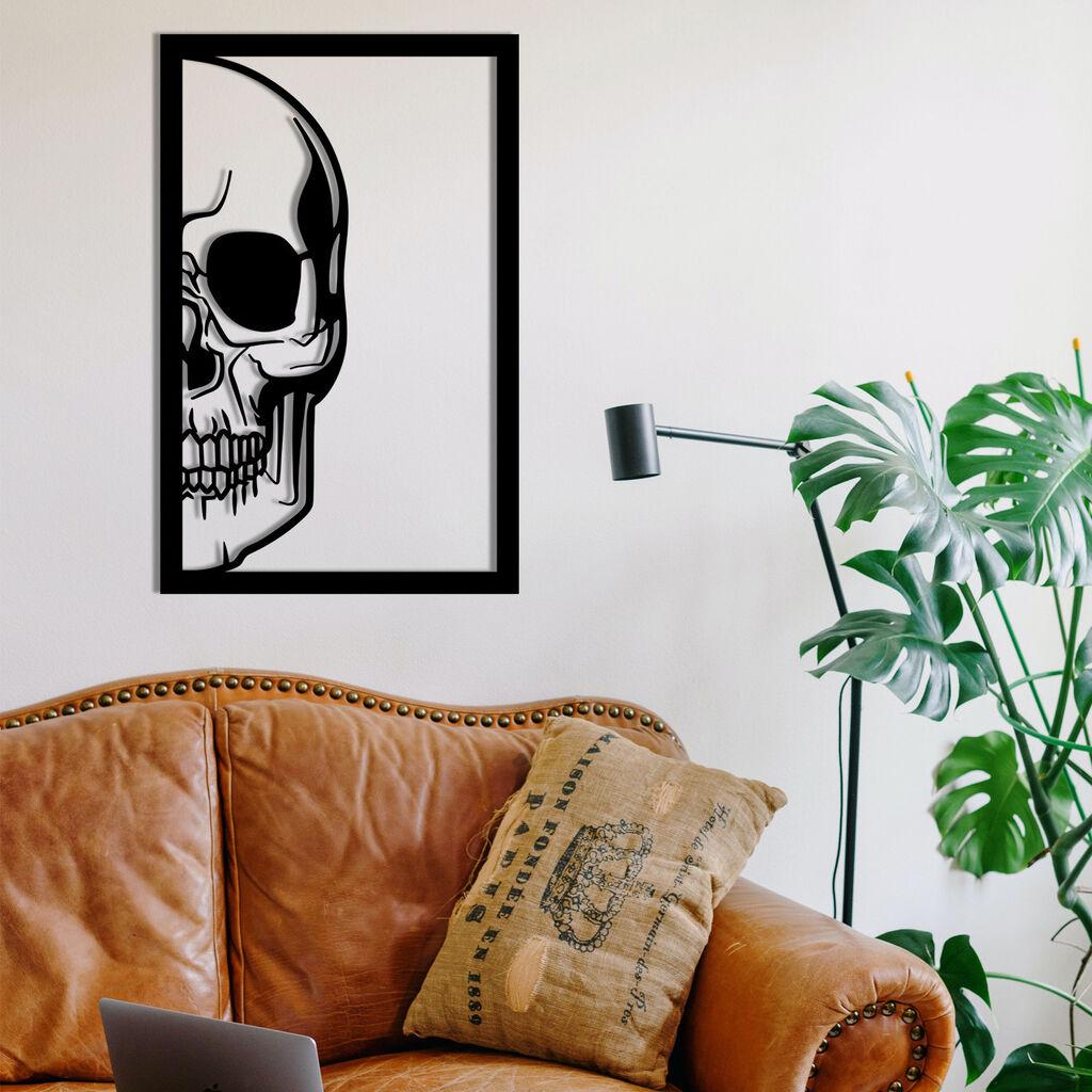 Wallity Zidna dekoracija Dilhun, 31 x 48 cm,  Crna