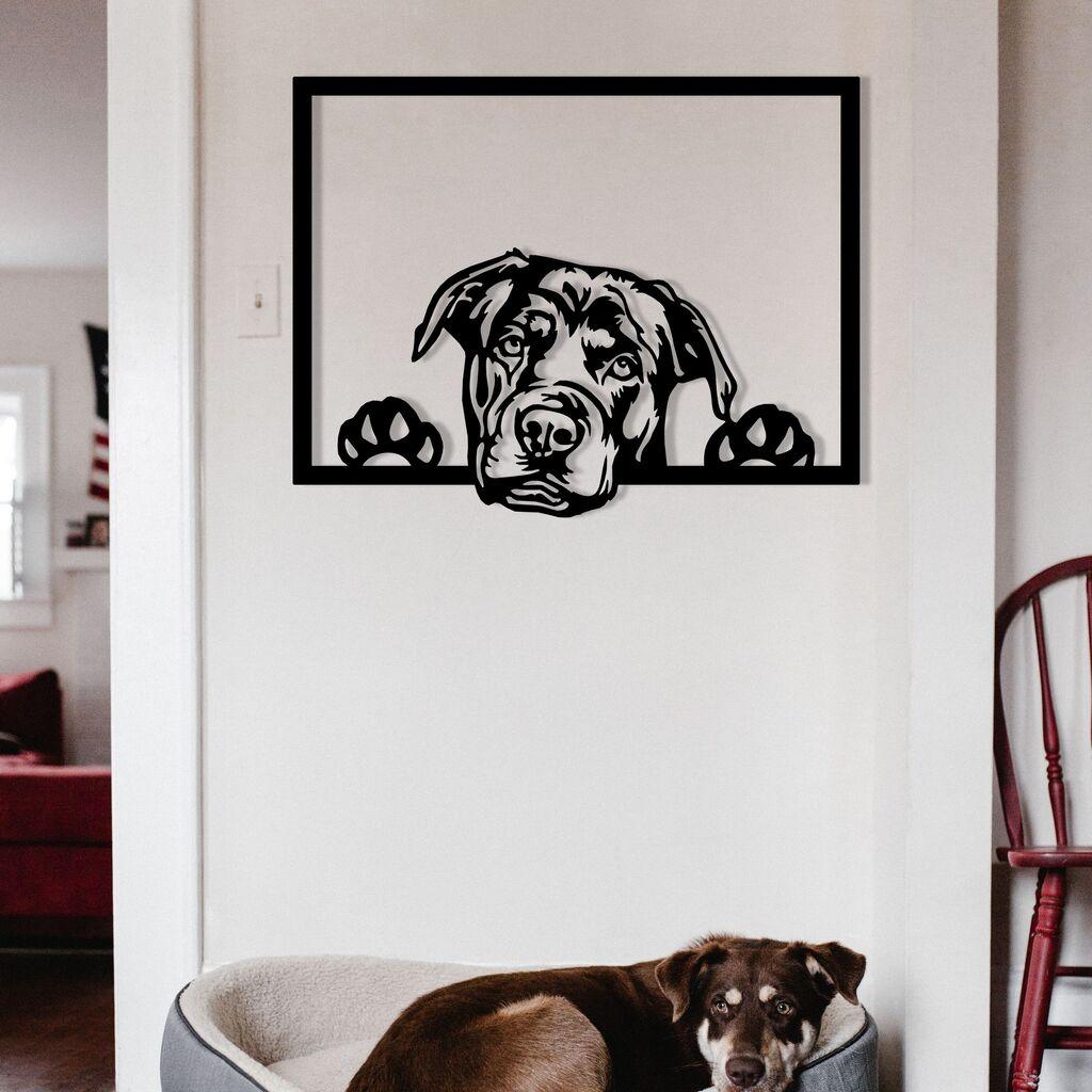 Wallity Zidna dekoracija Enzo 7054, 70x54cm, Crna
