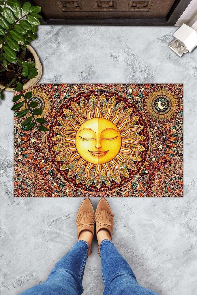 Conceptum Hypnose Otirač sunce Boho 40x60 cm šareni