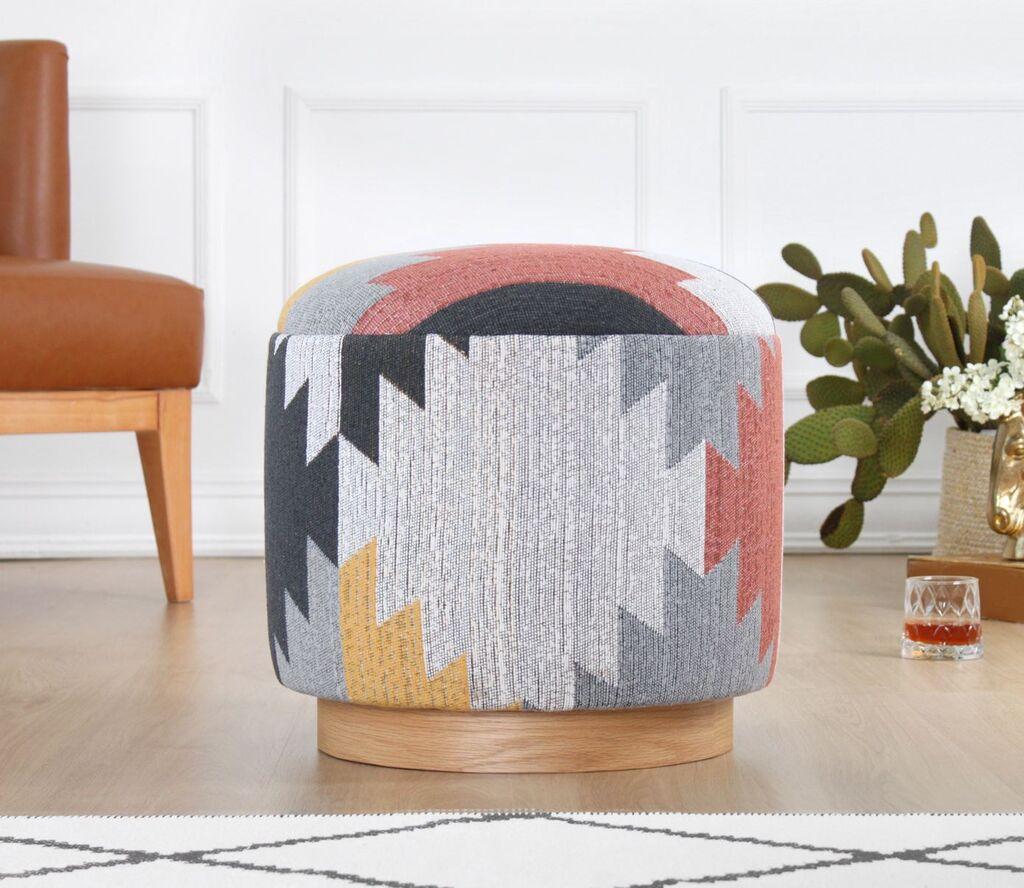 Atelier del Sofa Tabure Ferruz, 42x43x42cm, Šareni