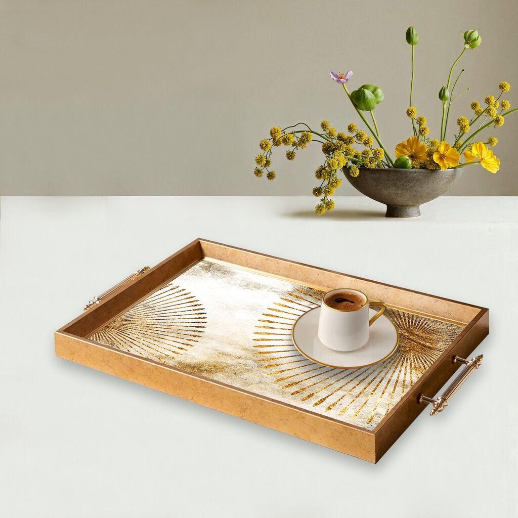 Aberto Design Poslužavnik TPEA9849 50 x 29 x 3.5 cm, Šareni