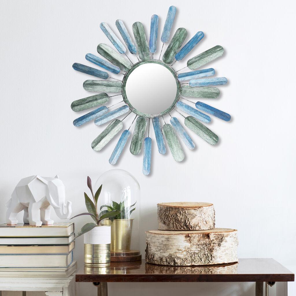 Wallity Zidna dekoracija Mirror Sun, 75x75cm