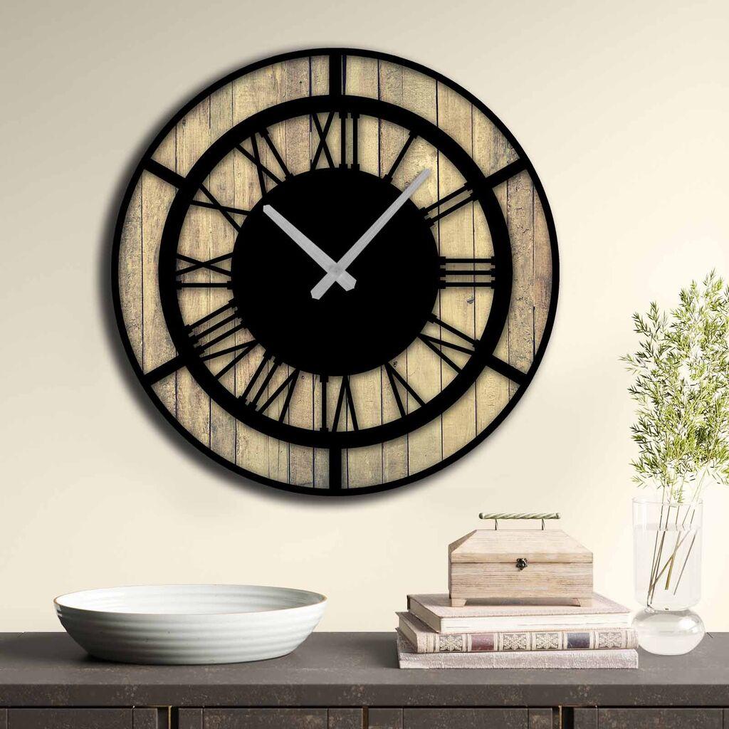Wallity MDF Zidni sat 50cm Šareni