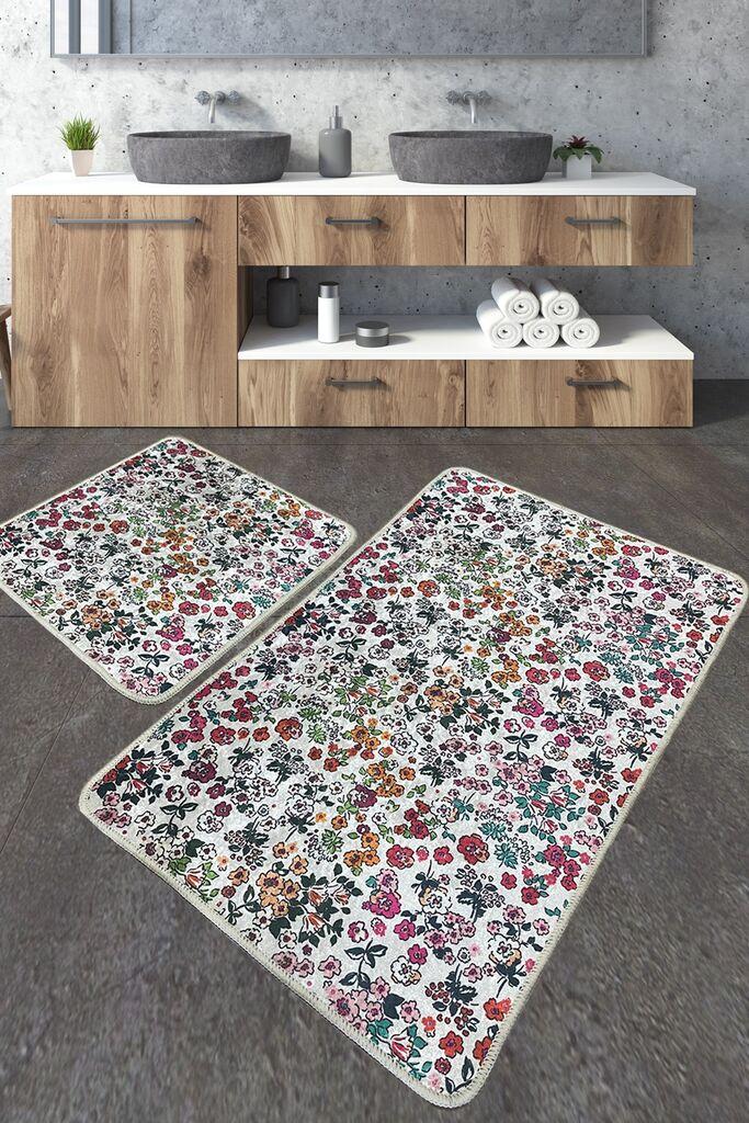 L'essentiel Maison Set 2 prostirke za kupatilo Šareni