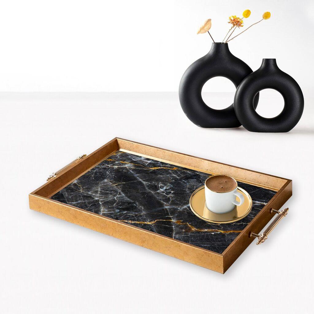 Aberto Design Poslužavnik TPEA9942 50 x 29 x 3.5 cm, Šareni
