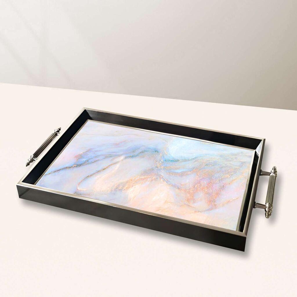 Aberto Design Poslužavnik TPG10038 50 x 29 x 3.5 cm, Šareni