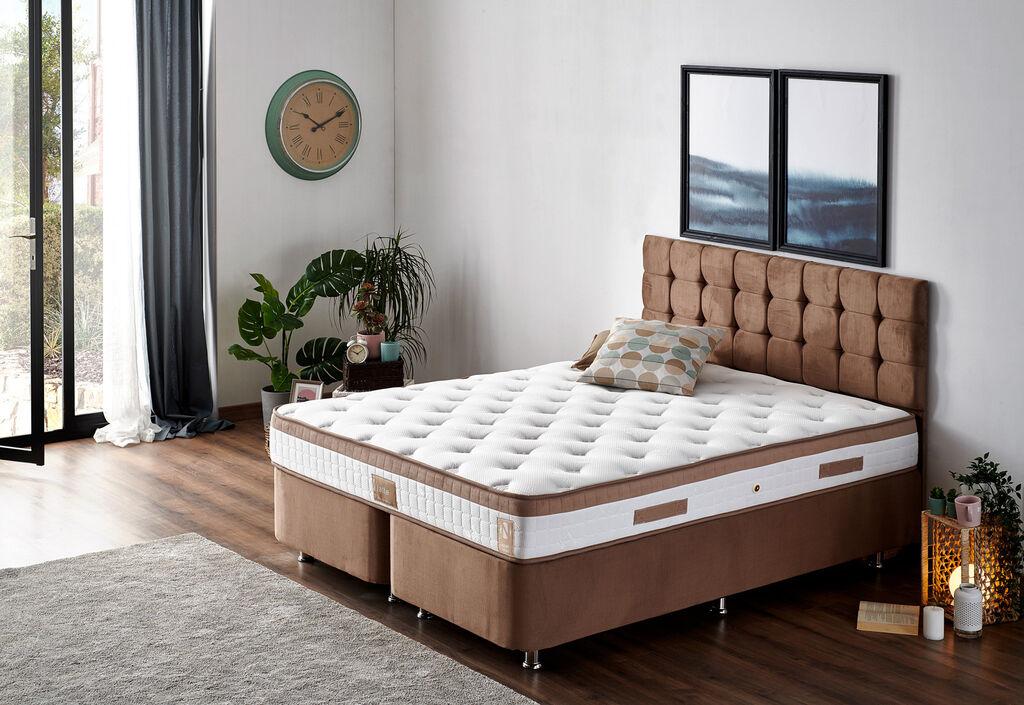Hanah Home Francuski ležaj Latte, 180x100x200 cm, Braon