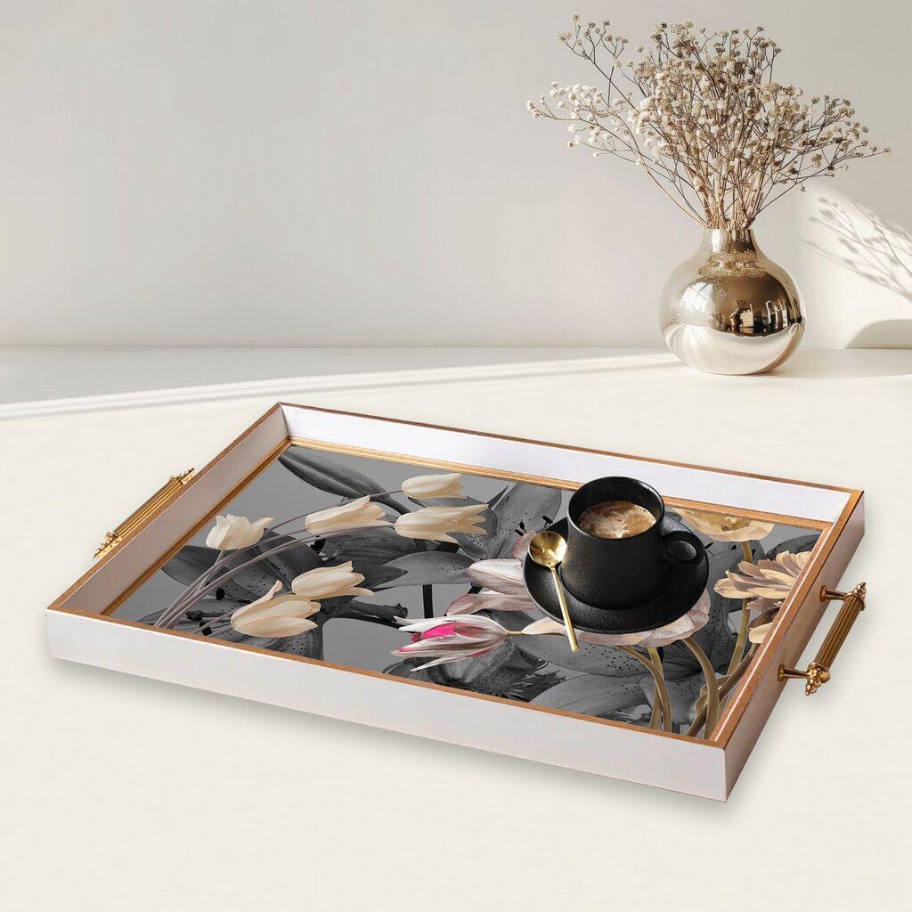 Aberto Design Poslužavnik TPB9873 50 x 29 x 3.5 cm, Šareni