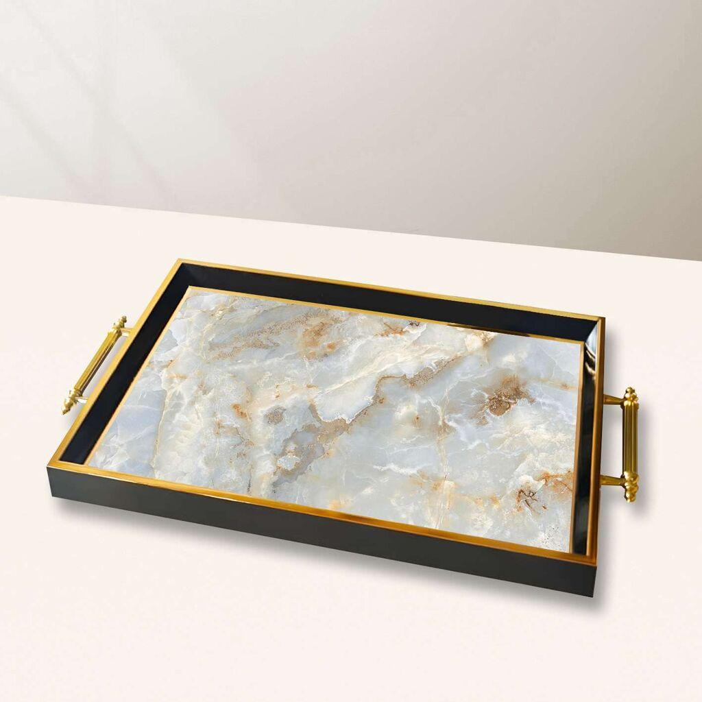 Aberto Design Poslužavnik TPA10004 50 x 29 x 3.5 cm, Šareni