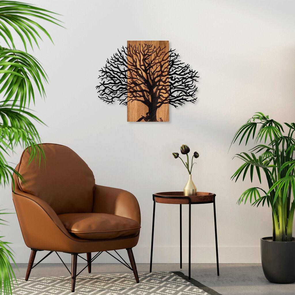 Wallity Zidna dekoracija MA-307, 58x75 cm, Crna