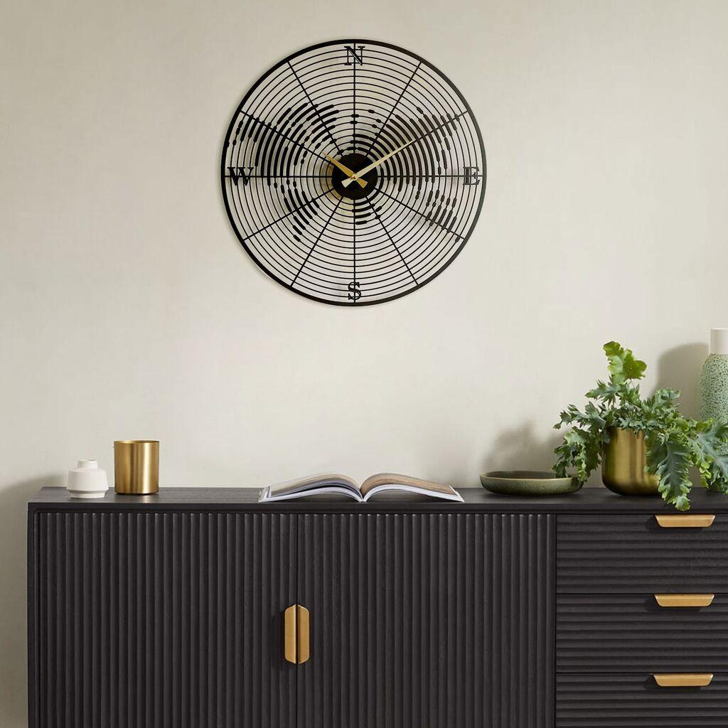 Wallity Zidni sat 49x49cm Crni