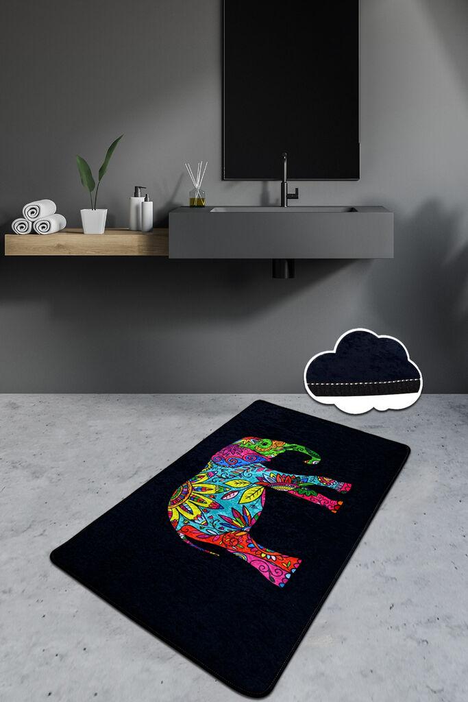 L'essentiel Maison Kupatilski otirač Olifant, 70x120cm, Crni