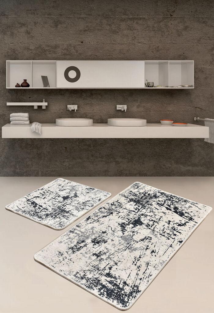 L'essentiel Maison Kupatilski otirač Kenzo, 2 komada, Sivi