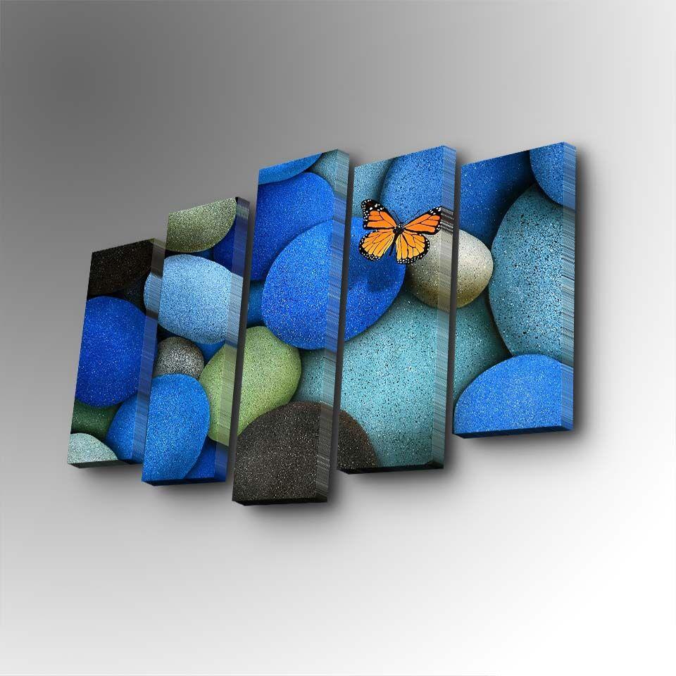 Wallity Slika 5PUC-157, 82 x 50 cm, 5 delova