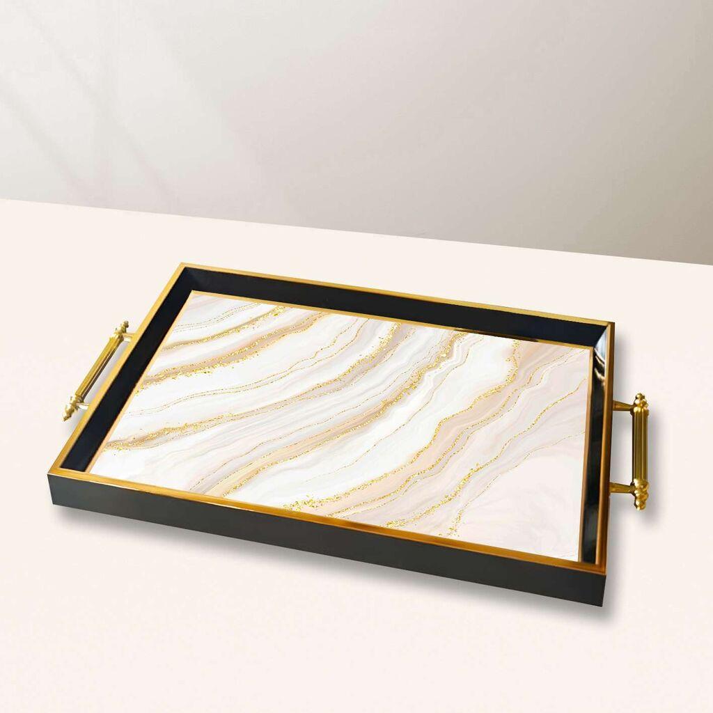 Aberto Design Poslužavnik TPA10008 50 x 29 x 3.5 cm, Šareni