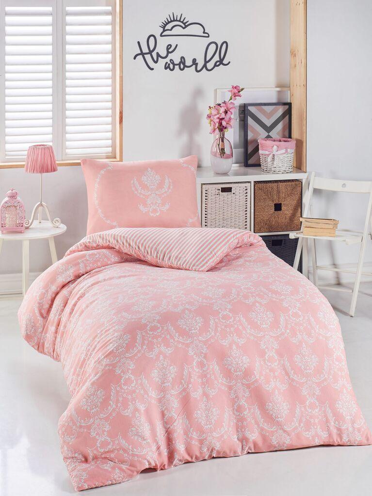 L'essentiel Maison Set Single posteljine Pure, 140x200cm, Roze