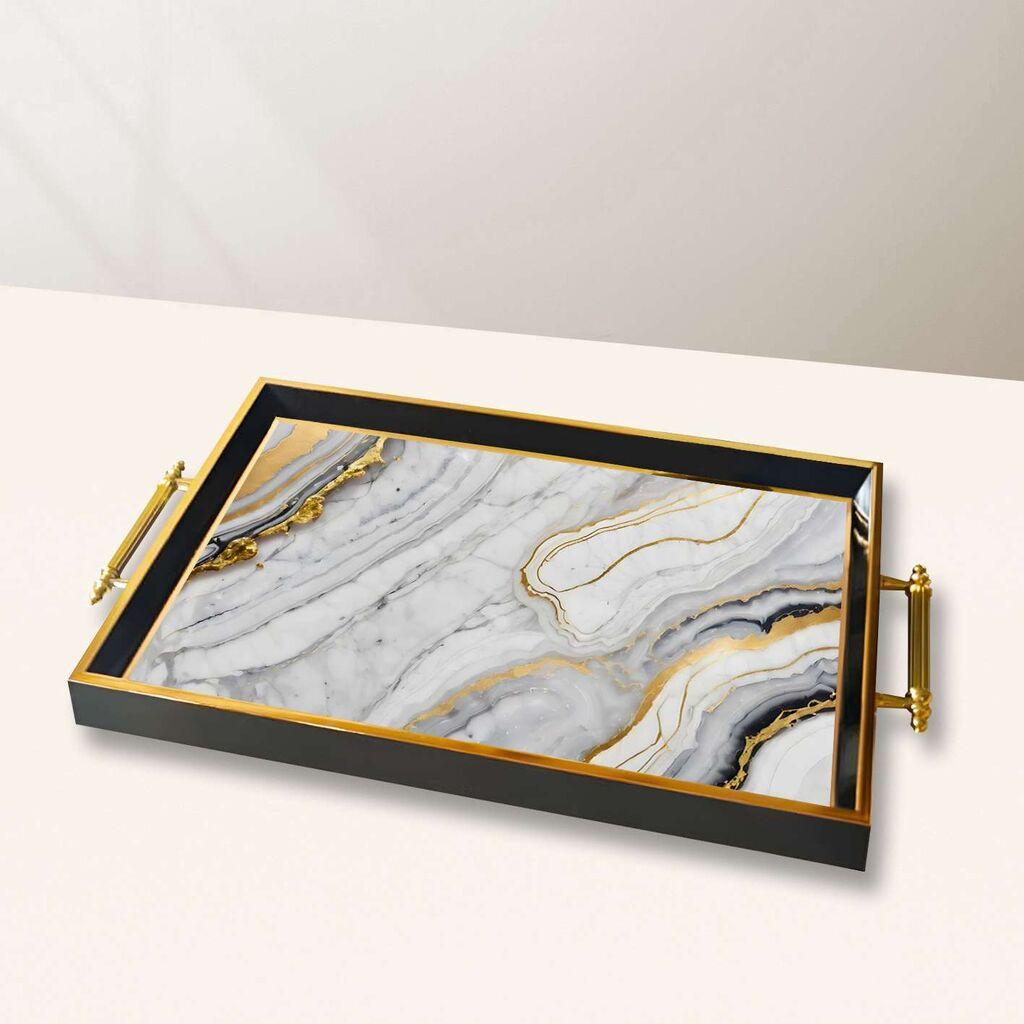 Aberto Design Poslužavnik TPA10020 50 x 29 x 3.5 cm, Šareni